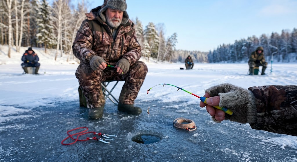 Безопасный лед и ловля на мормышку: Азбука зимней рыбалки